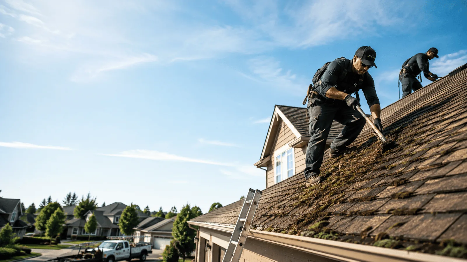 Roof Moss Removal in Shawnee, OH near me